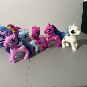 3/25$(Mix) Lot (5) Vintage Gi-Go My Little Pony L-14-82